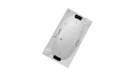 BANHEIRA VARESE DUPLA C/HIDRO EM GEL COAT BRANCO MONDIALLE