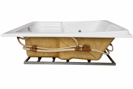 Instala��o suporte  de F�brica para Banheira (Suporte + base acoplada)