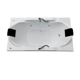 BANHEIRA BARI DUPLA C/HIDRO GEL COAT BRANCO MONDIALLE