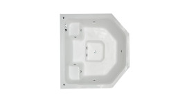 SPA VENEZA 1.7 C/HIDRO EM ACRLICO BRANCO MONDIALLE