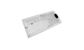    BANHEIRA ELBA INDIVIDUAL C/HIDRO GEL COAT  BRANCO MONDIALLE