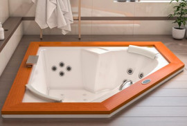 BANHEIRA FLEXA WOOD JACUZZI 