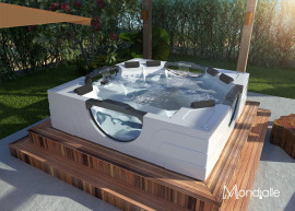 SPA EVOLUTION C/HIDRO EM GEL COAT MONDIALLE